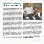 Article de Presse dans L'Express du 14 Aot